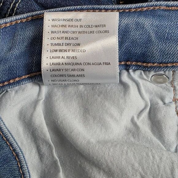 KanCan Distressed Light Wash Skinny Jeans Women 11/29 - Picture 9 of 11